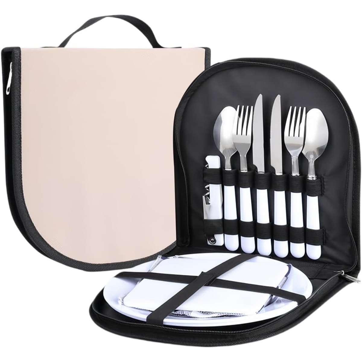 Camping Cooking Equipment Bag - حقيبة تنظيم أدوات الطهي للتخييم والسفر،