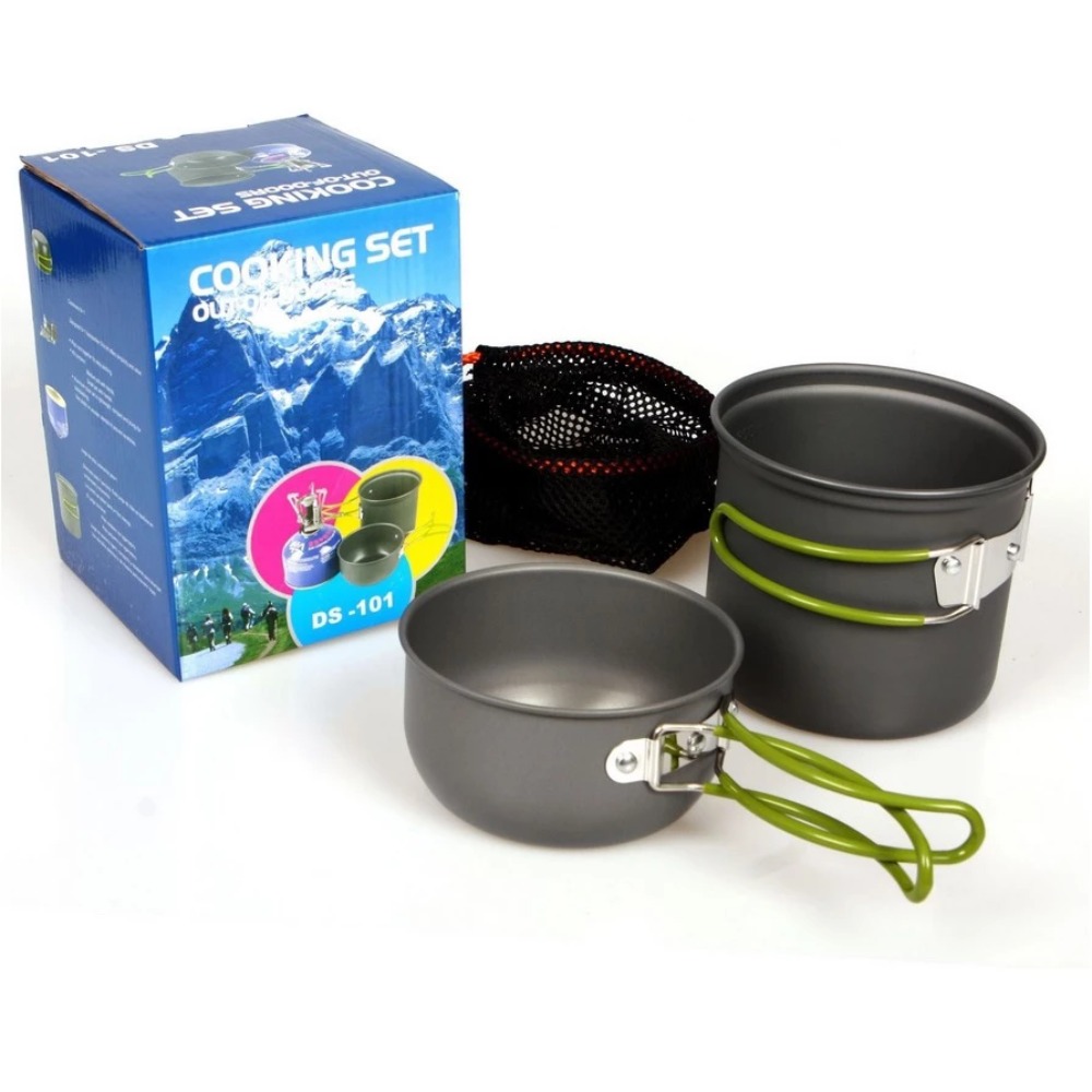 Camping Cooking Equipment Bag - تجهيزات المطابخ المحمولة التخييم طقم أواني