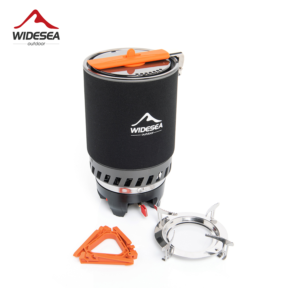 Camping Cooking Gas Stove - Widesea نظام الطبخ التخييم مع مبادل