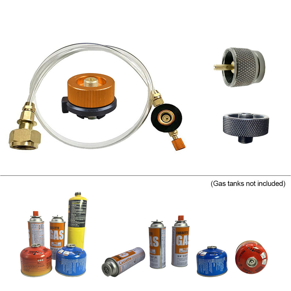 Camping Cooking Gas Stove - محول إعادة تعبئة الغاز في الهواء
