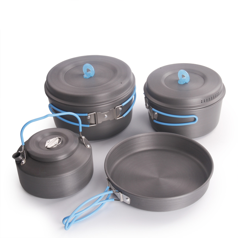 Camping Cooking Equipment Bag - طقم أواني طهي للتخييم في الهواء