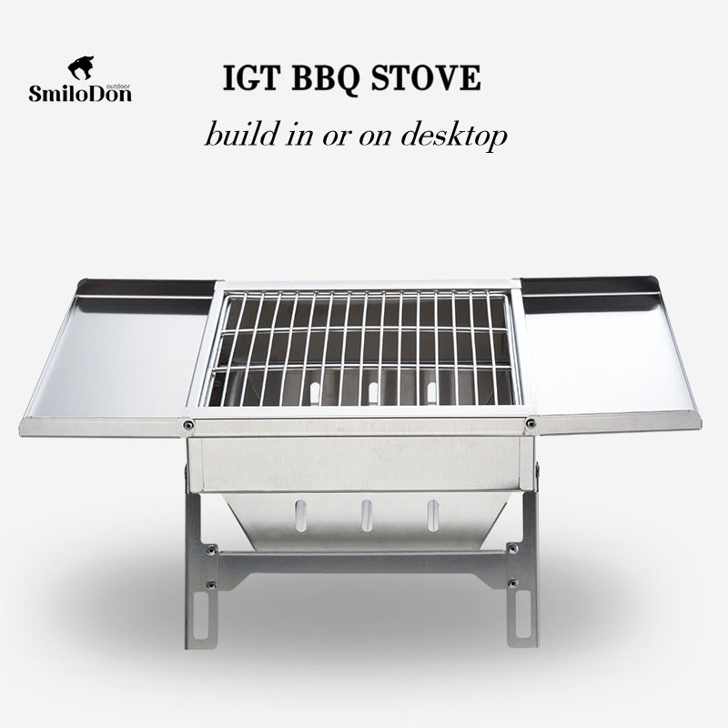 Camping Cooking Table - SmiloDon IGT شواء موقد 1 وحدة