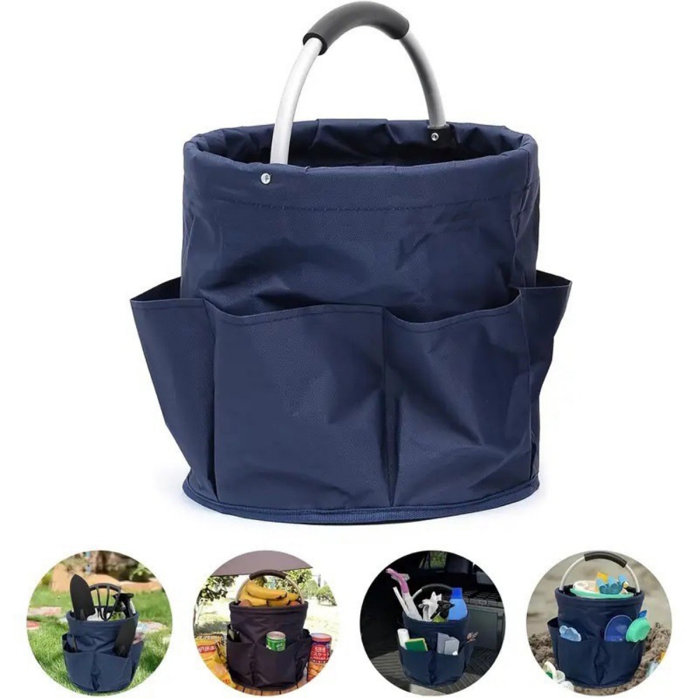 Camping Cooking Basket - سلة محمولة قابلة للطي للاستخدام الخارجي،