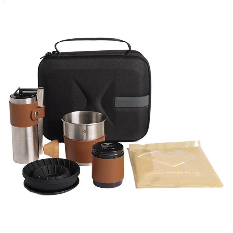 Camping Cooking Cup - في الهواء الطلق اليد يخمر القهوة