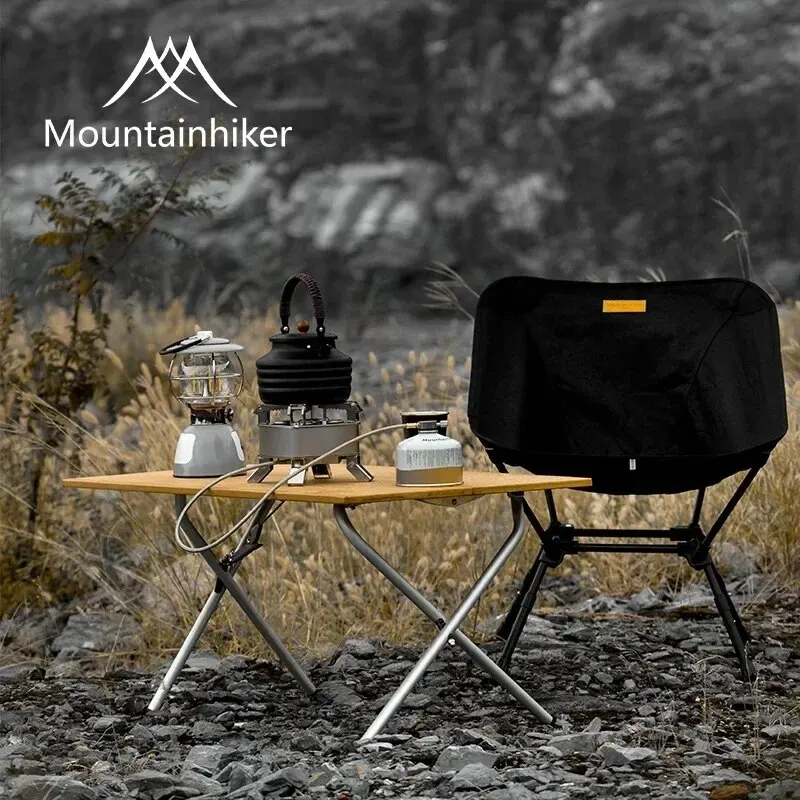 Camping Cooking Table - طاولة قابلة للطي من الخيزران من