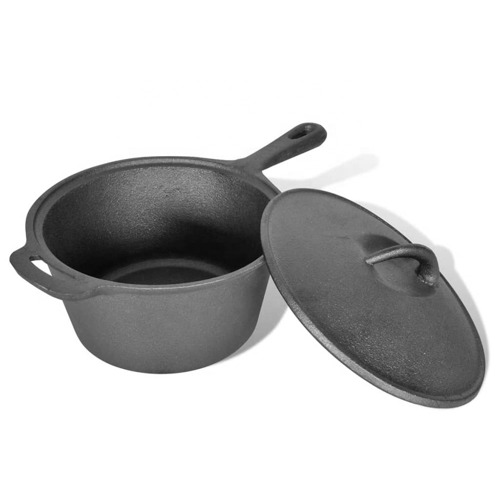 قبل الموسم شواء الثقيلة التخيي - مراجعة Camping Cooking Dutch Oven وسعره