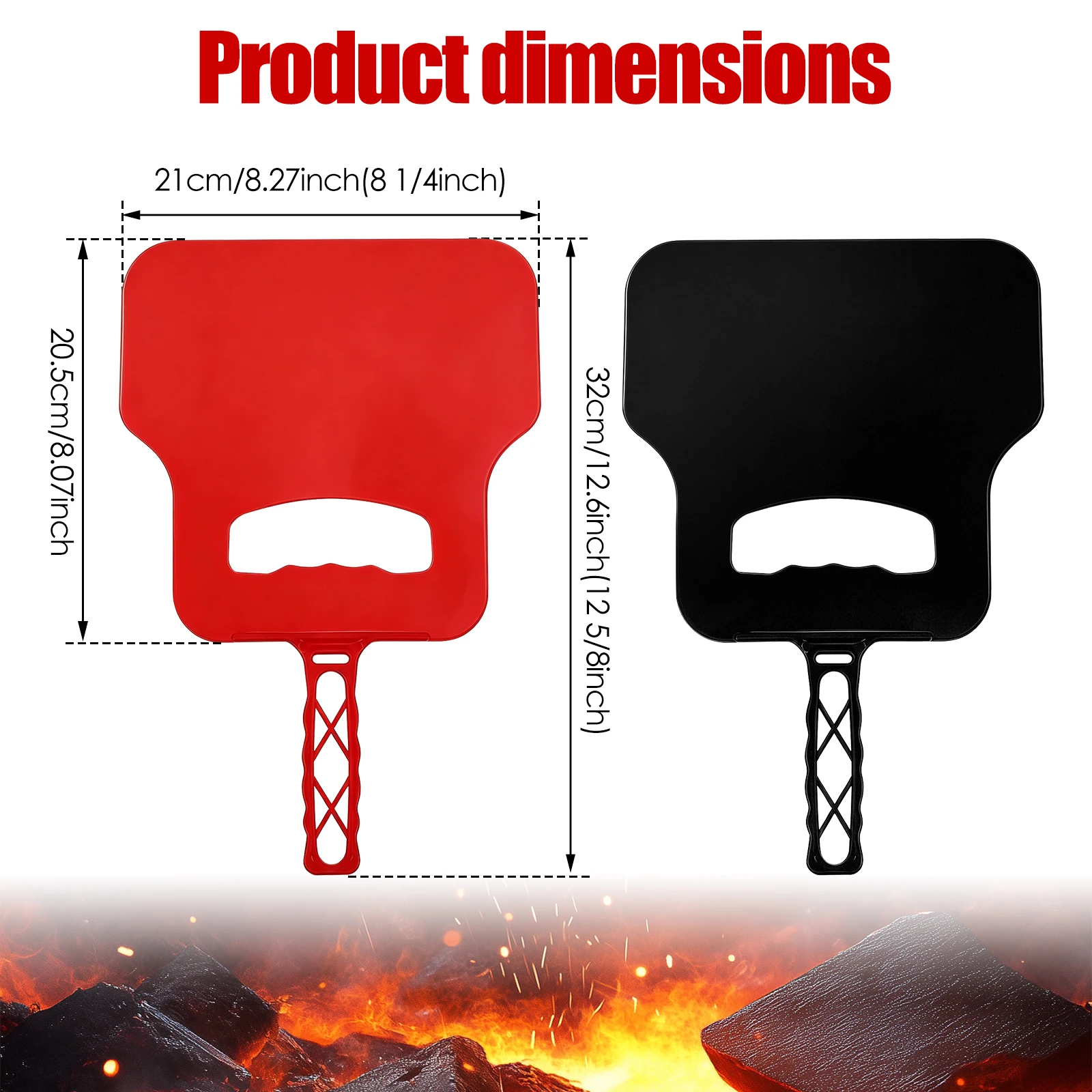 مولد رياح يدوي بلاستيكي، مروحة - مراجعة Camping Cooking Fire وسعره