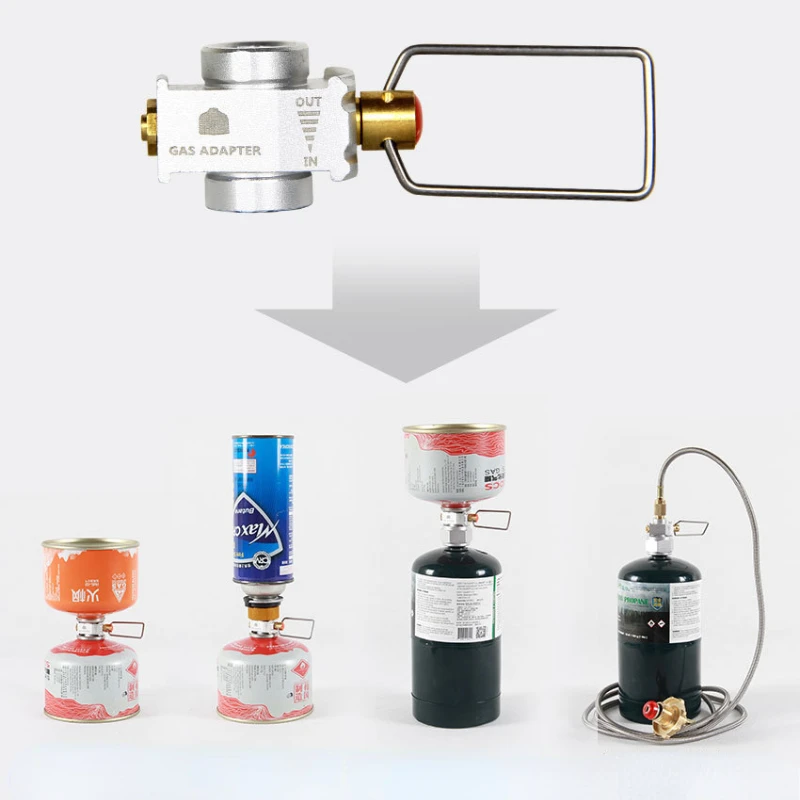 التخييم في الهواء الطلق موقد خ - مراجعة Camping Cooking Gas Stove وسعره