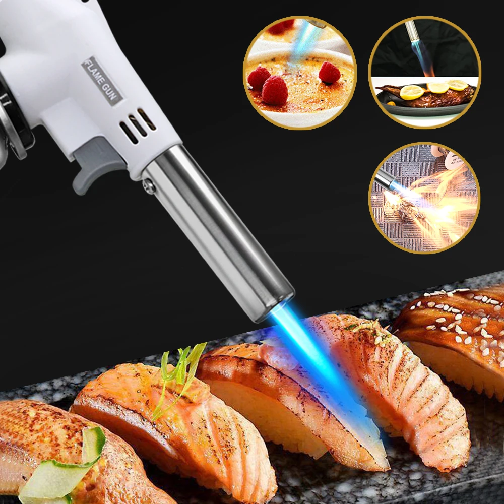 المحمولة المعادن لهب بندقية غا - مراجعة Camping Cooking Gas Stove وسعره