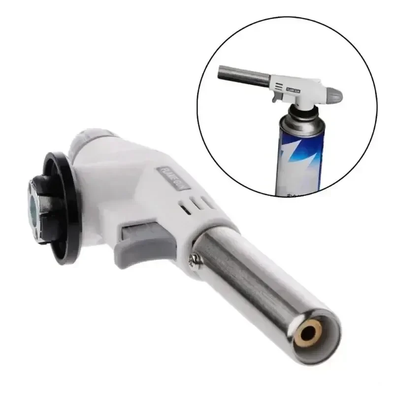المحمولة المعادن لهب بندقية غا - مراجعة Camping Cooking Gas Stove وسعره