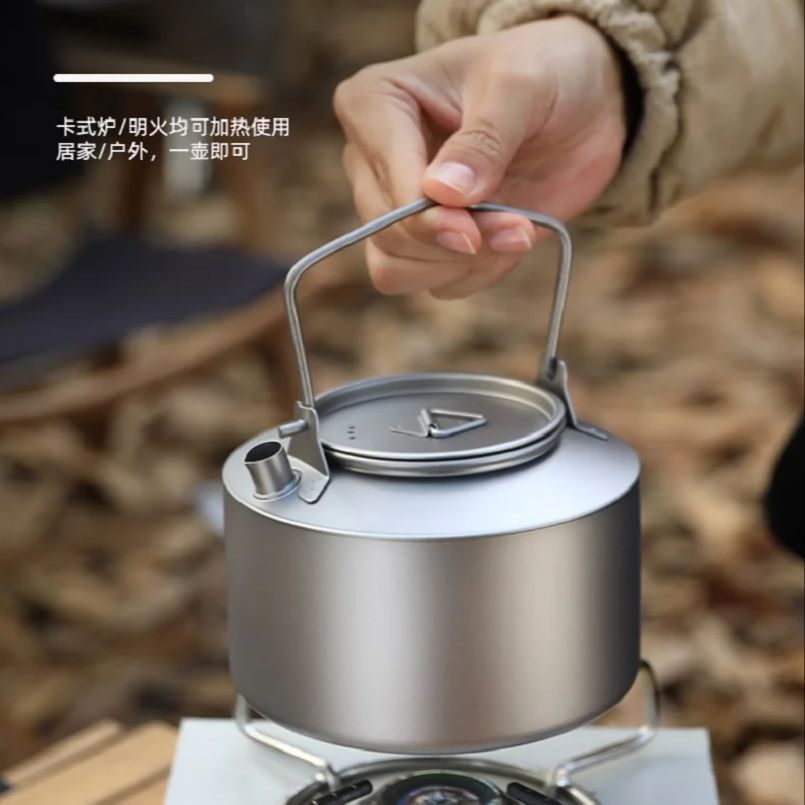 غلاية مياه للتخييم من التيتاني - مراجعة Camping Cooking Cup وسعره