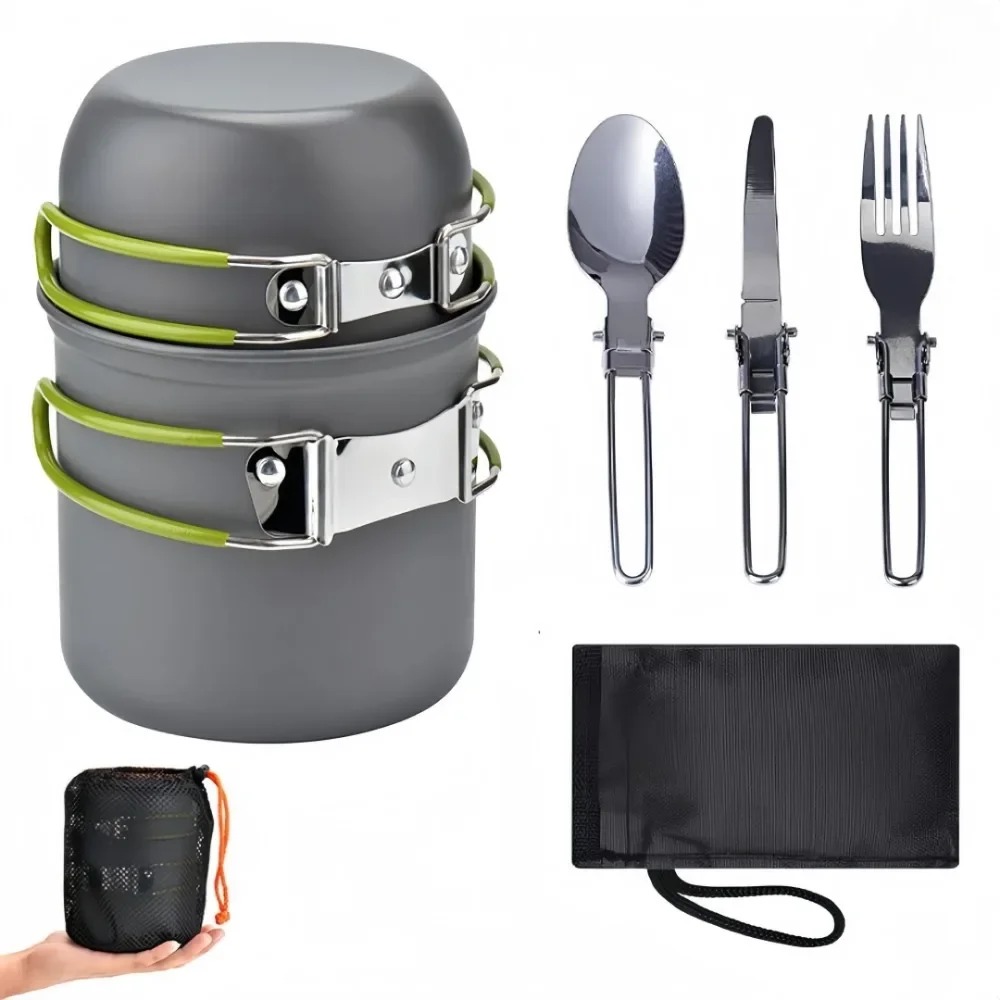 تجهيزات المطابخ المحمولة التخي - مراجعة Camping Cooking Equipment Bag وسعره