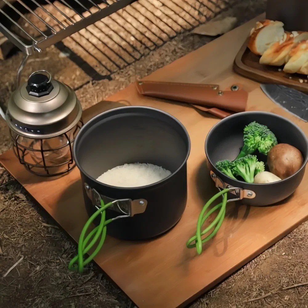 تجهيزات المطابخ المحمولة التخي - مراجعة Camping Cooking Equipment Bag وسعره