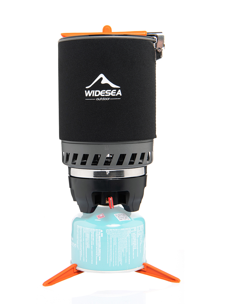 Widesea نظام الطبخ التخييم مع  - مراجعة Camping Cooking Gas Stove وسعره