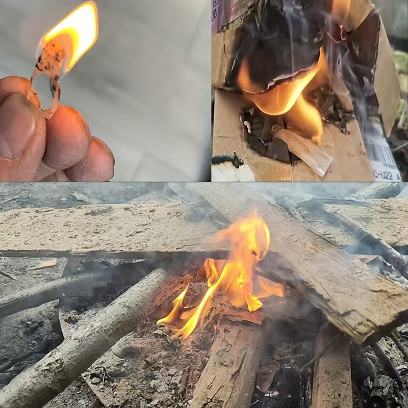 30/60/120 قطعة من أدوات إشعال  - مراجعة Camping Cooking Fire وسعره