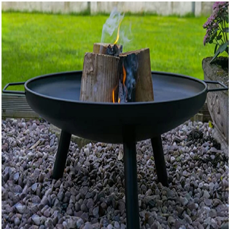 وعاء نار 24 بوصة مع ملقط شواء  - مراجعة Camping Cooking Basket وسعره