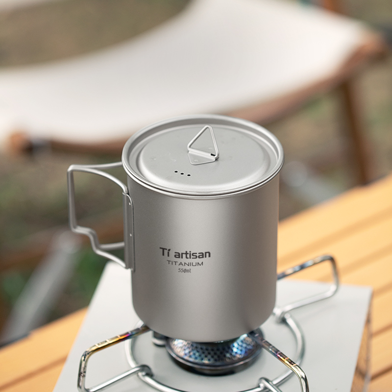 Tiartisan في الهواء الطلق التي - مراجعة Camping Cooking Cup وسعره