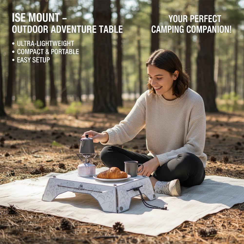طاولة تخييم محمولة متعددة الطي - مراجعة Camping Cooking Table وسعره