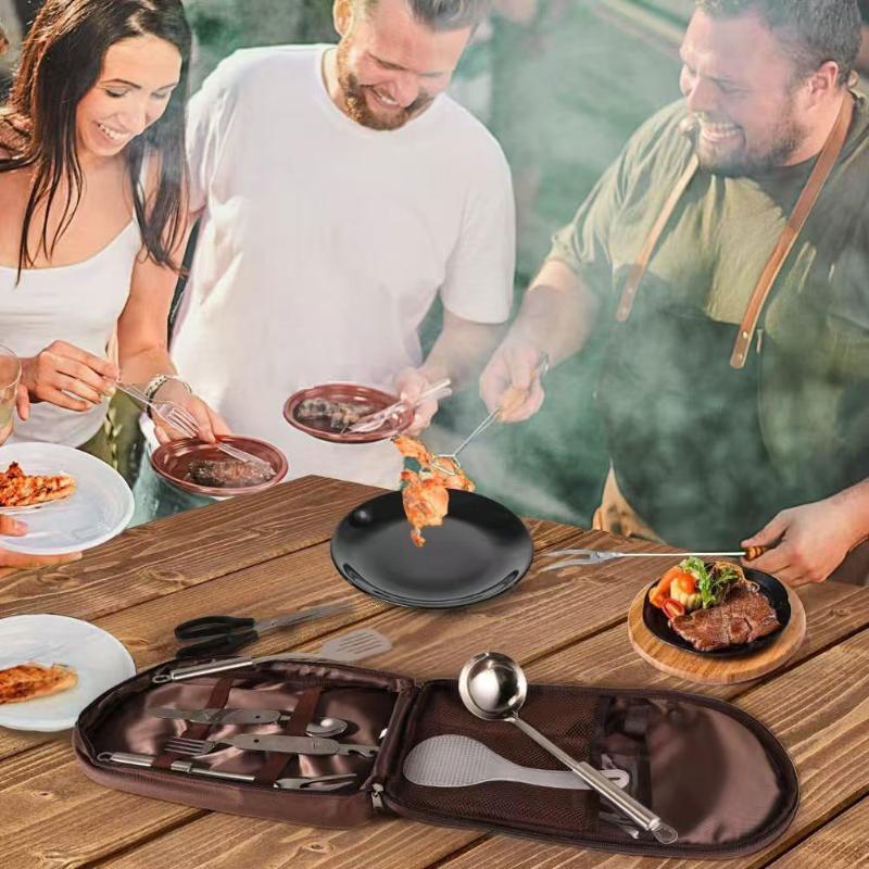 حقيبة تنظيم أدوات التخييم، حقي - مراجعة Camping Cooking Equipment Bag وسعره