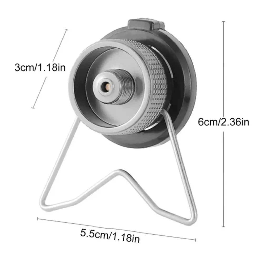 محول غاز البوتان مع حامل للاست - مراجعة Camping Cooking Gas Stove وسعره