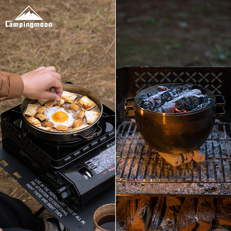وعاء تخييم متعدد الأغراض - فرن - مراجعة Camping Cooking Dutch Oven وسعره