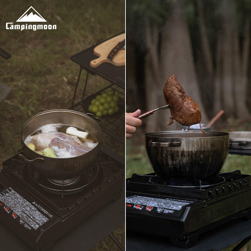 وعاء تخييم متعدد الأغراض - فرن - مراجعة Camping Cooking Dutch Oven وسعره