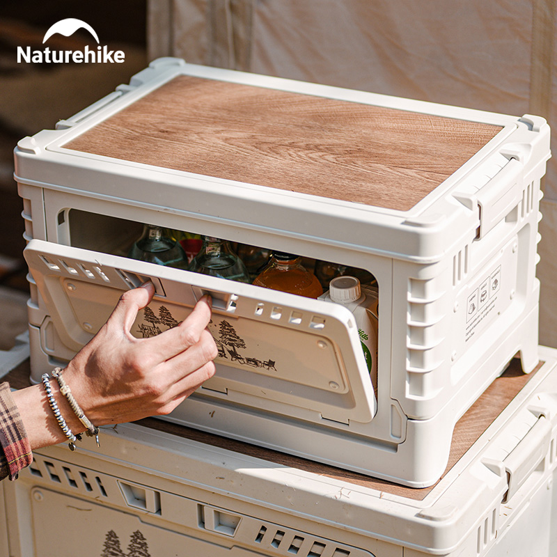 Naturehike-صندوق تخزين قابل لل - مراجعة Camping Cooking Table وسعره