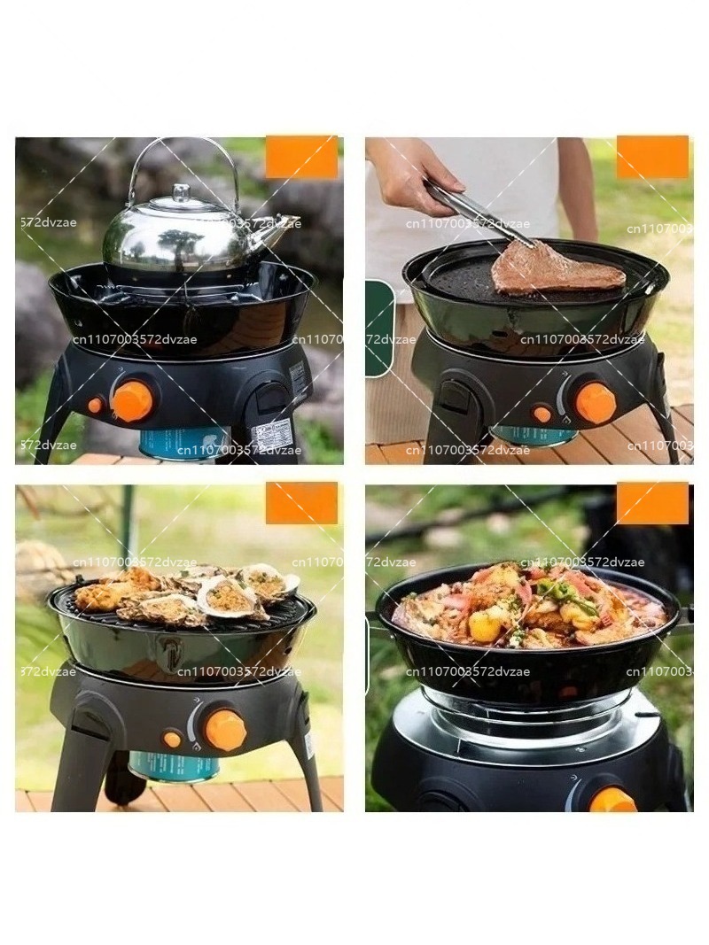 موقد غاز متعدد الوظائف للاستخد - مراجعة Camping Cooking Gas Stove وسعره