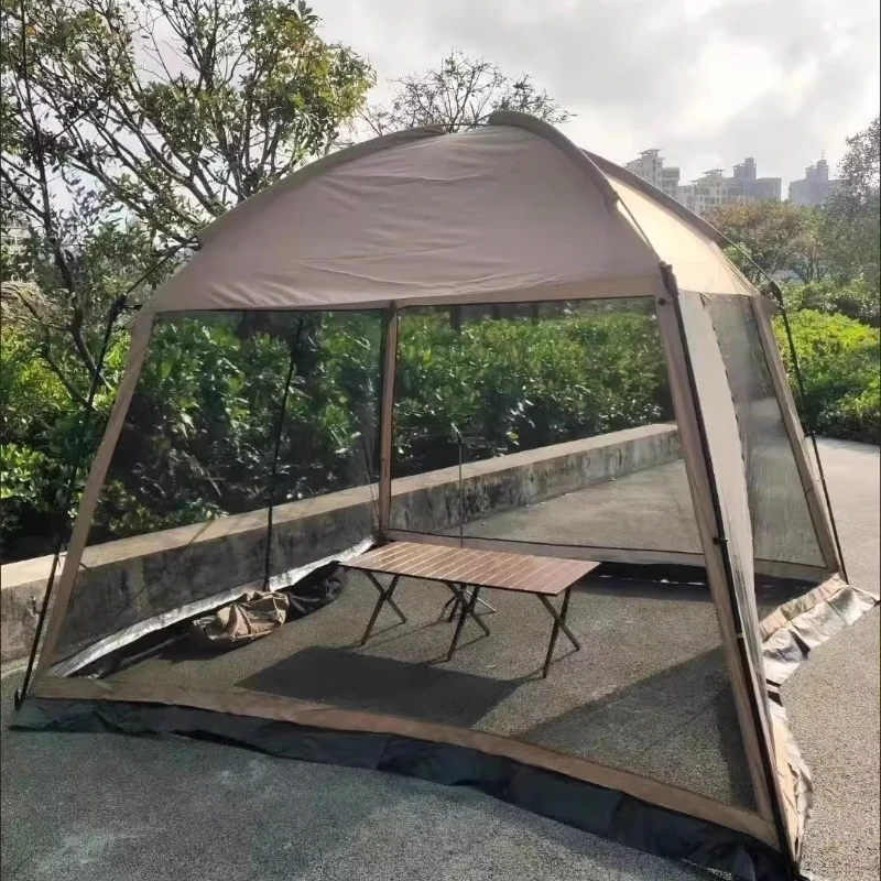 خيمة تخييم خارجية للحماية من ا - مراجعة Camping Cooking Canopy وسعره