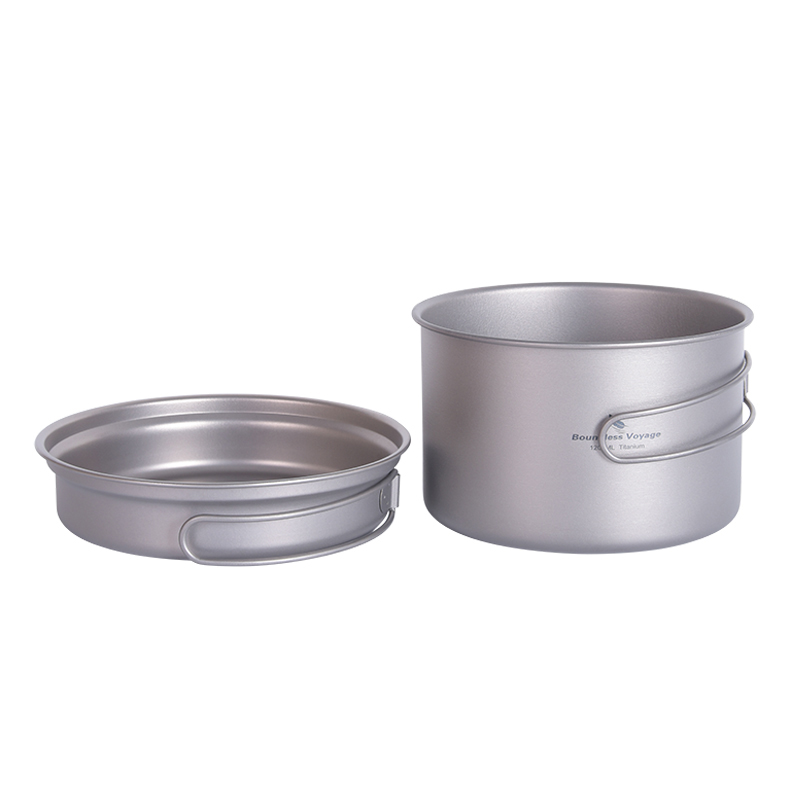 مقلاة وعاء من التيتانيوم بدون  - مراجعة Camping Cooking Basket وسعره
