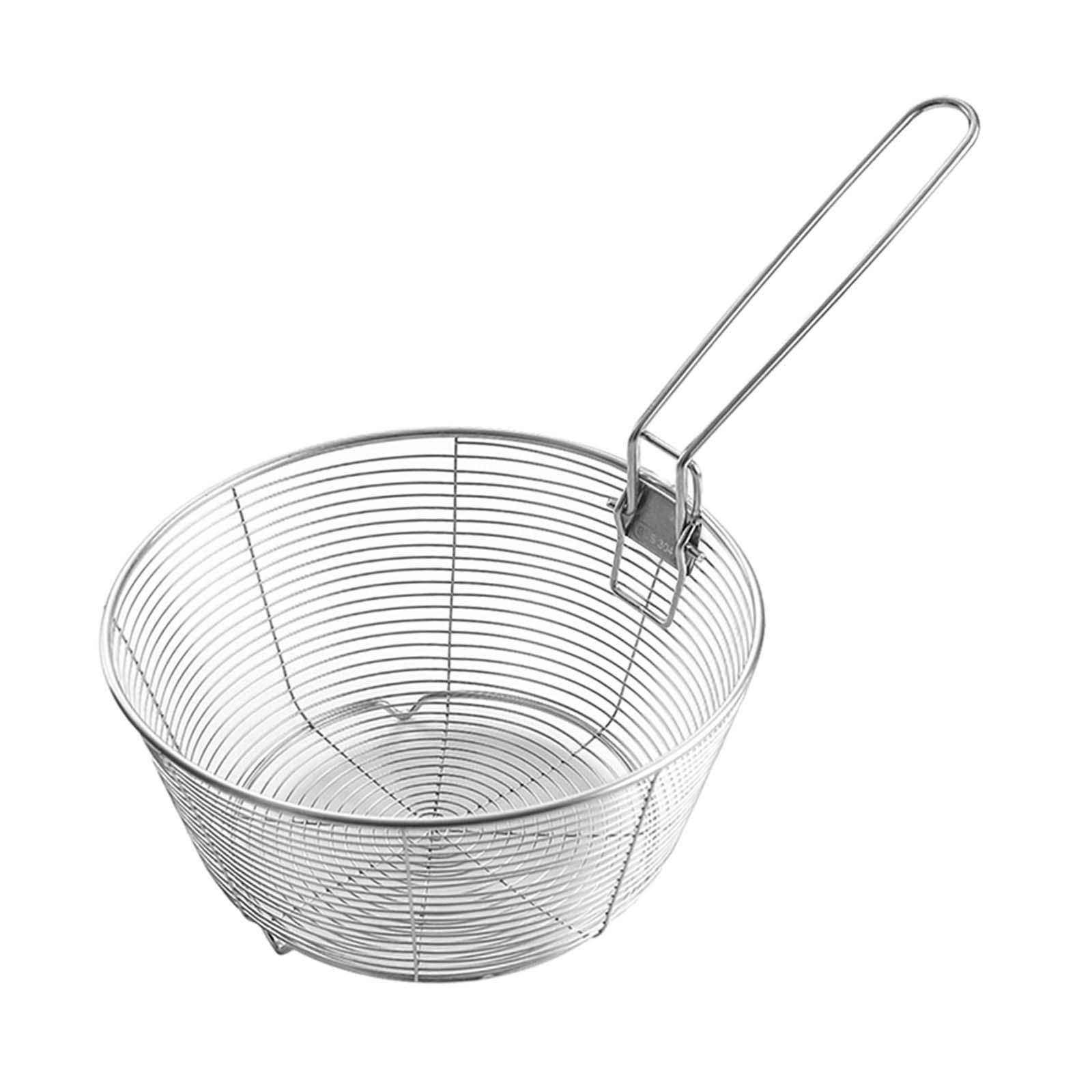 سلة قلي من الفولاذ المقاوم للص - مراجعة Camping Cooking Basket وسعره