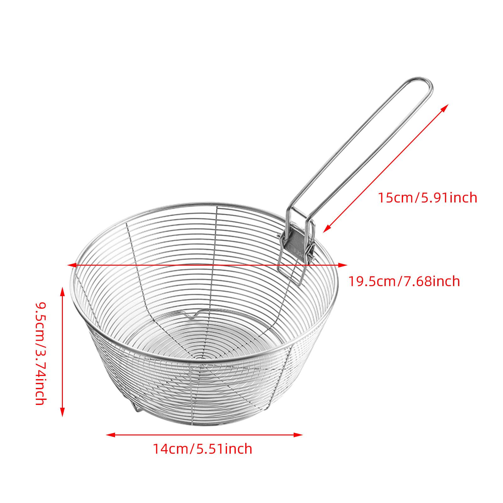 سلة قلي من الفولاذ المقاوم للص - مراجعة Camping Cooking Basket وسعره