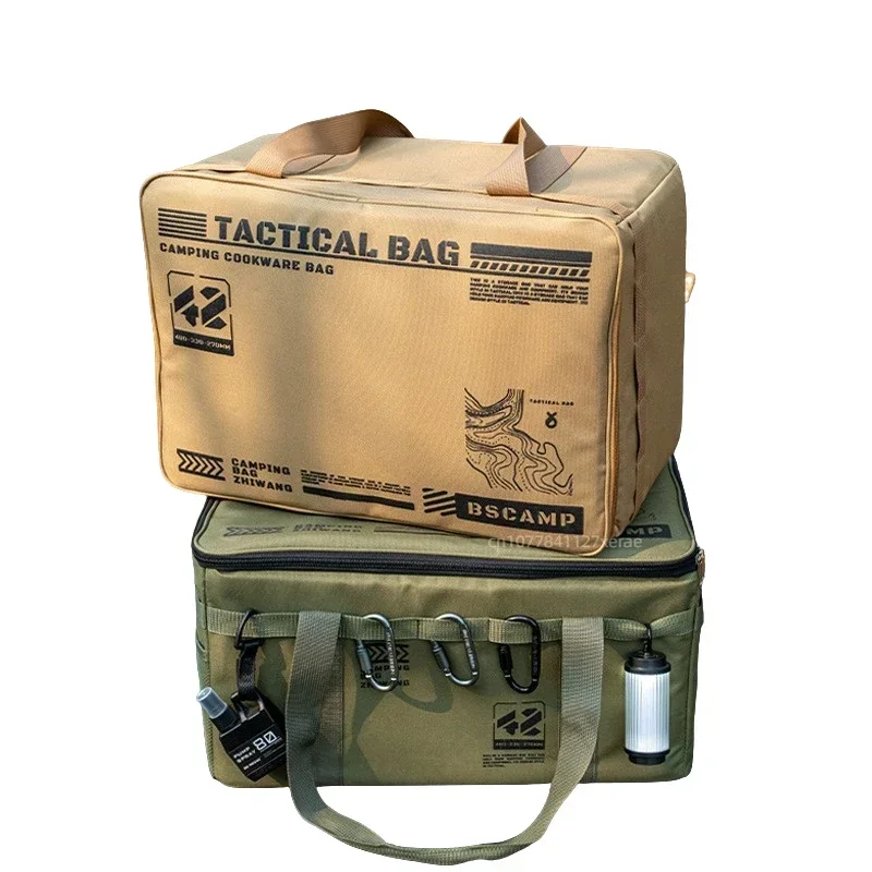 حقيبة تخزين تكتيكية ذات سعة كب - مراجعة Camping Cooking Equipment Bag وسعره