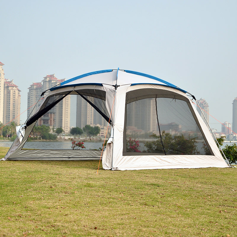خيمة مظلة أكسفورد مقاومة للمطر - مراجعة Camping Cooking Canopy وسعره