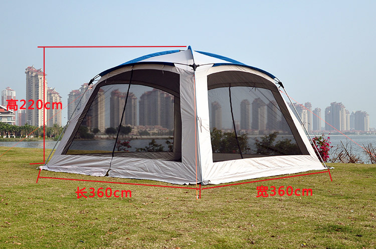 خيمة مظلة أكسفورد مقاومة للمطر - مراجعة Camping Cooking Canopy وسعره