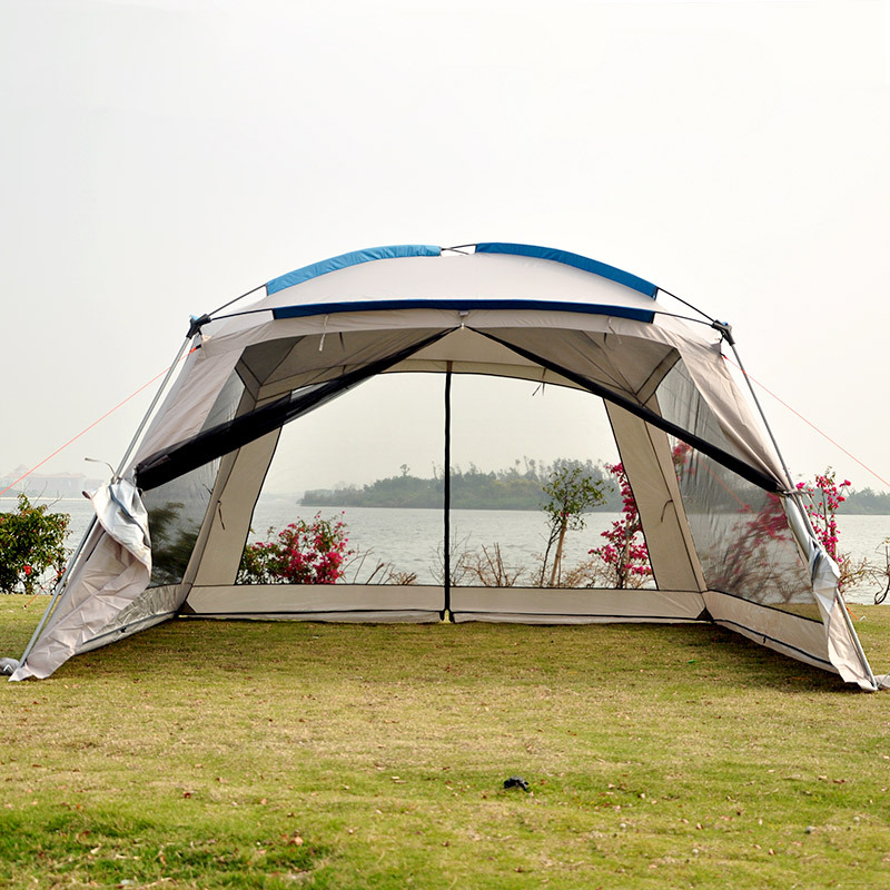 خيمة مظلة أكسفورد مقاومة للمطر - مراجعة Camping Cooking Canopy وسعره