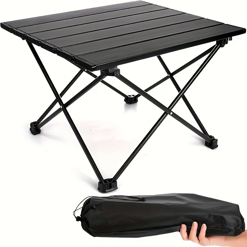 طاولة جانبية محمولة قابلة للطي - مراجعة Camping Cooking Table وسعره