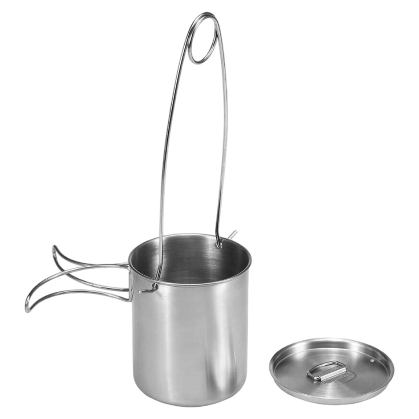 أكواب تخييم محمولة، أواني طهي  - مراجعة Camping Cooking Cup وسعره