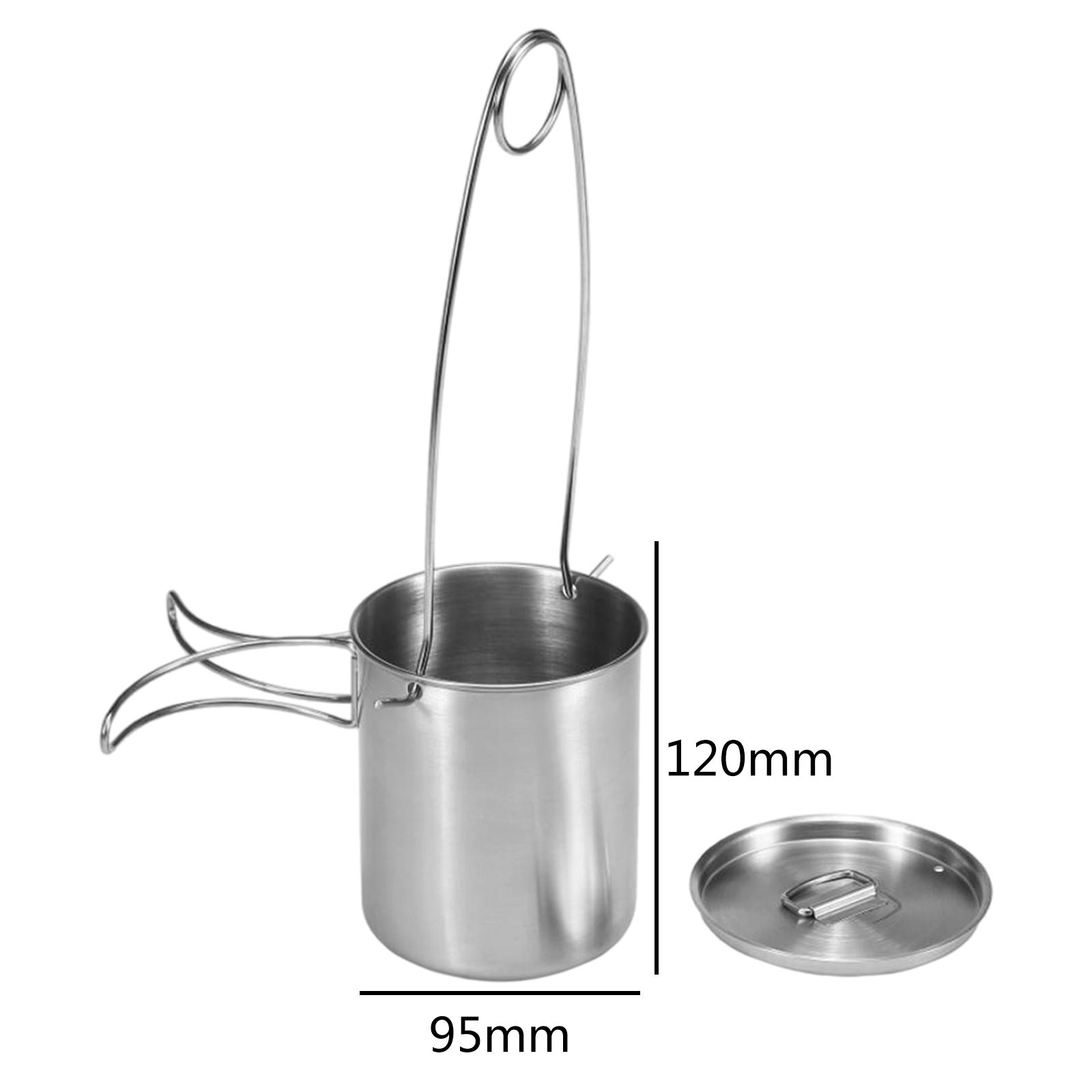أكواب تخييم محمولة، أواني طهي  - مراجعة Camping Cooking Cup وسعره