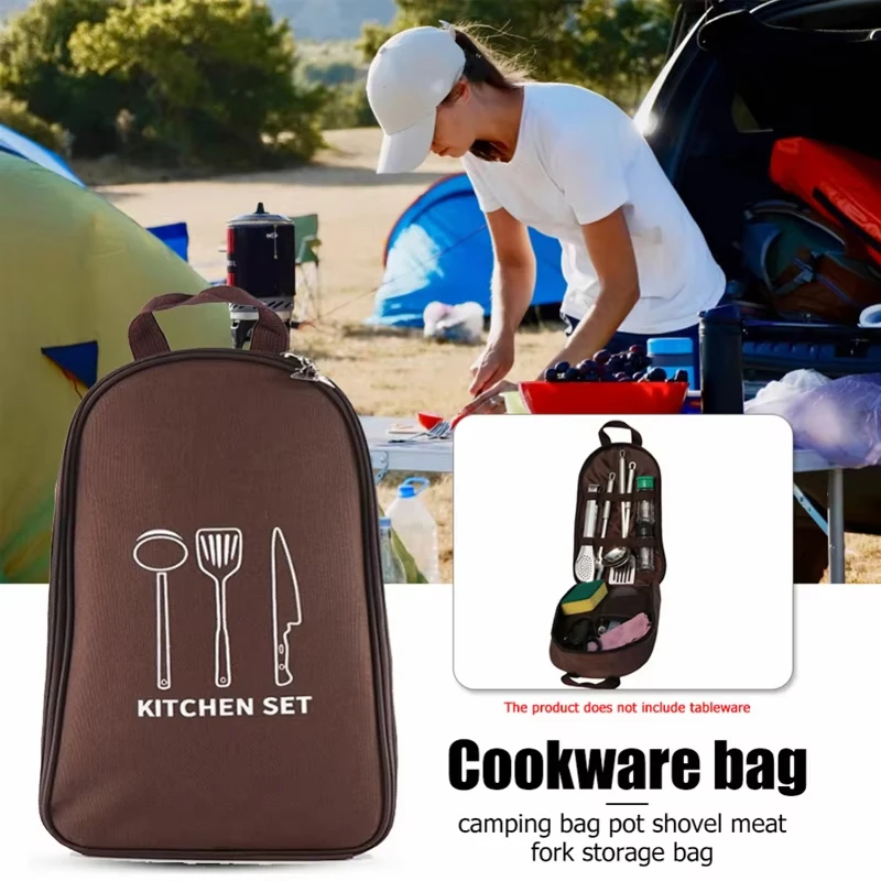 حقيبة تخزين معدات التخييم، حقي - مراجعة Camping Cooking Equipment Bag وسعره