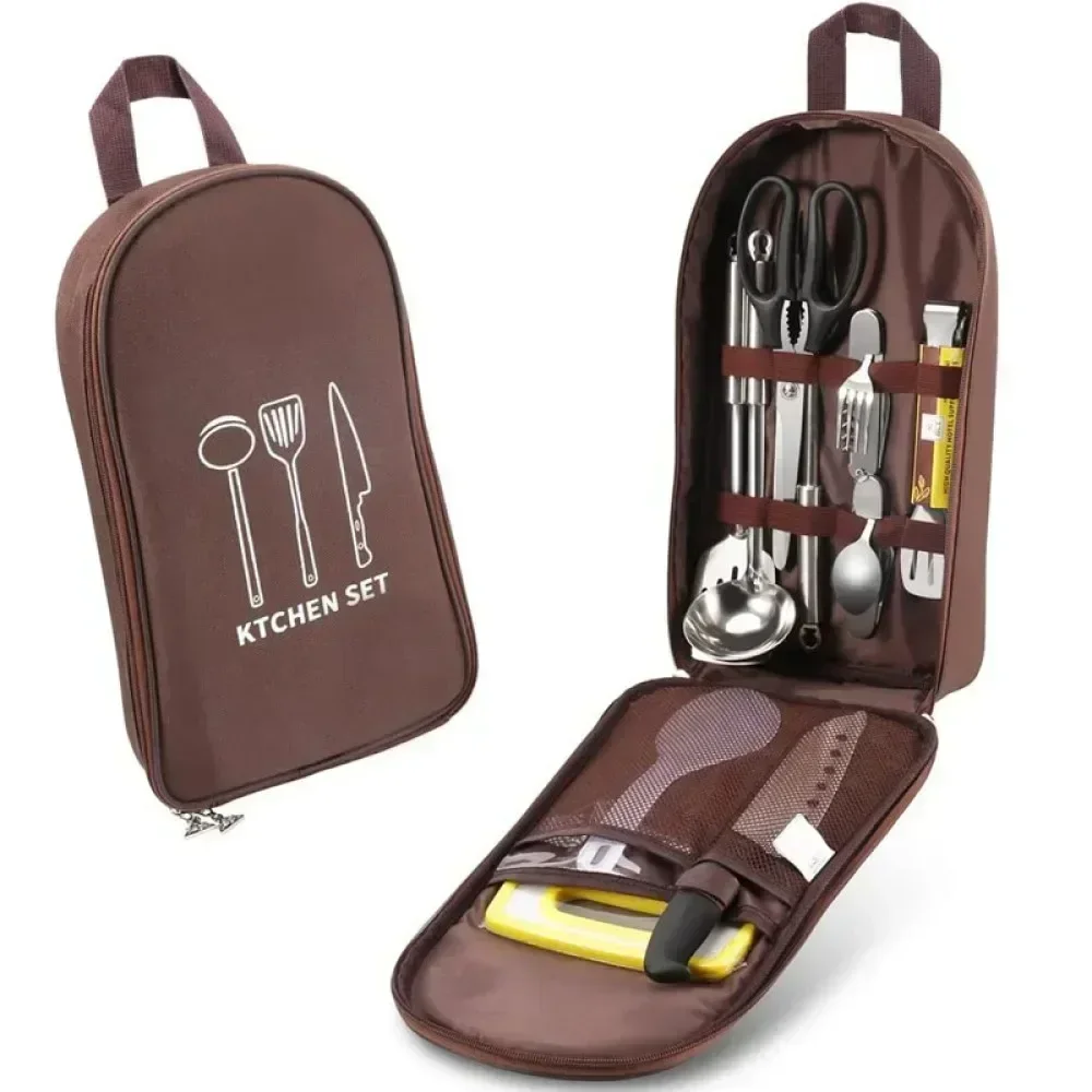 حقيبة تخزين معدات التخييم، حقي - مراجعة Camping Cooking Equipment Bag وسعره