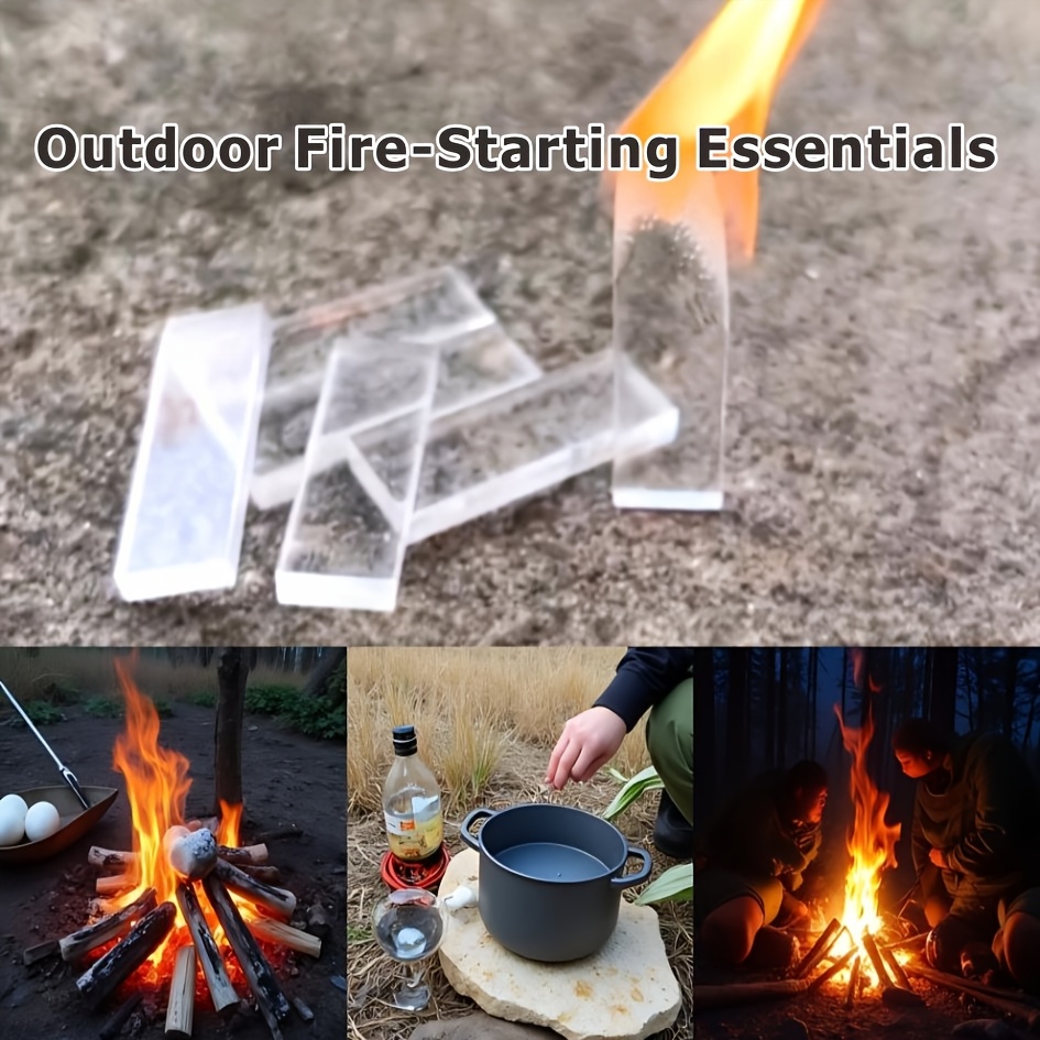 60 قطعة من أعواد إشعال النار ا - مراجعة Camping Cooking Fire وسعره