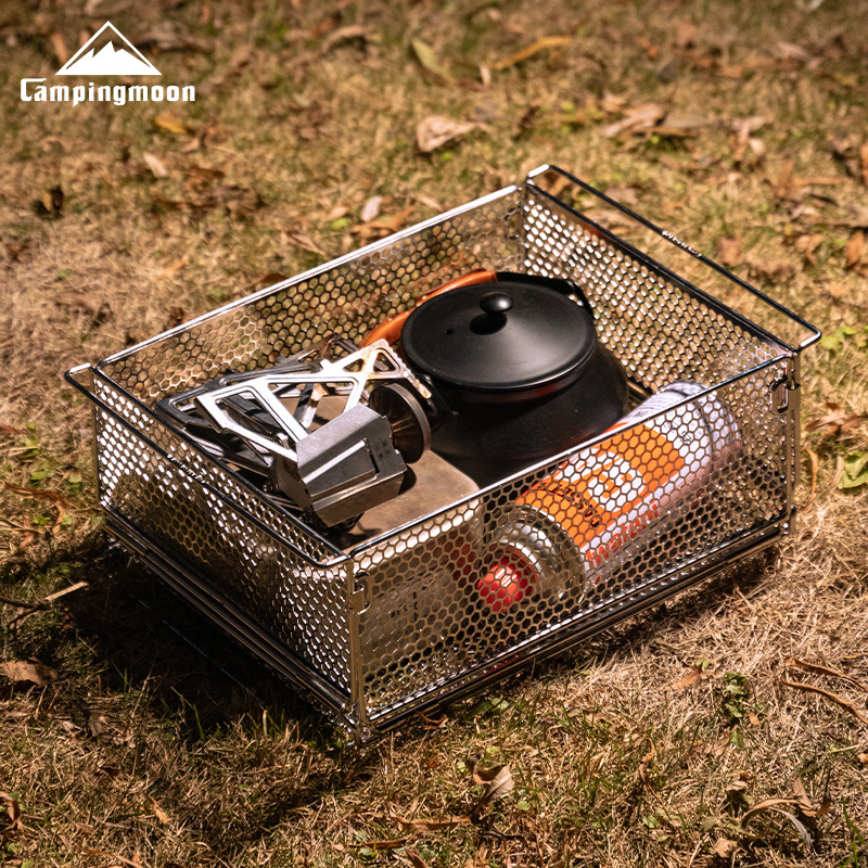 وحدة طاولة IGT متعددة الوظائف  - مراجعة Camping Cooking Basket وسعره