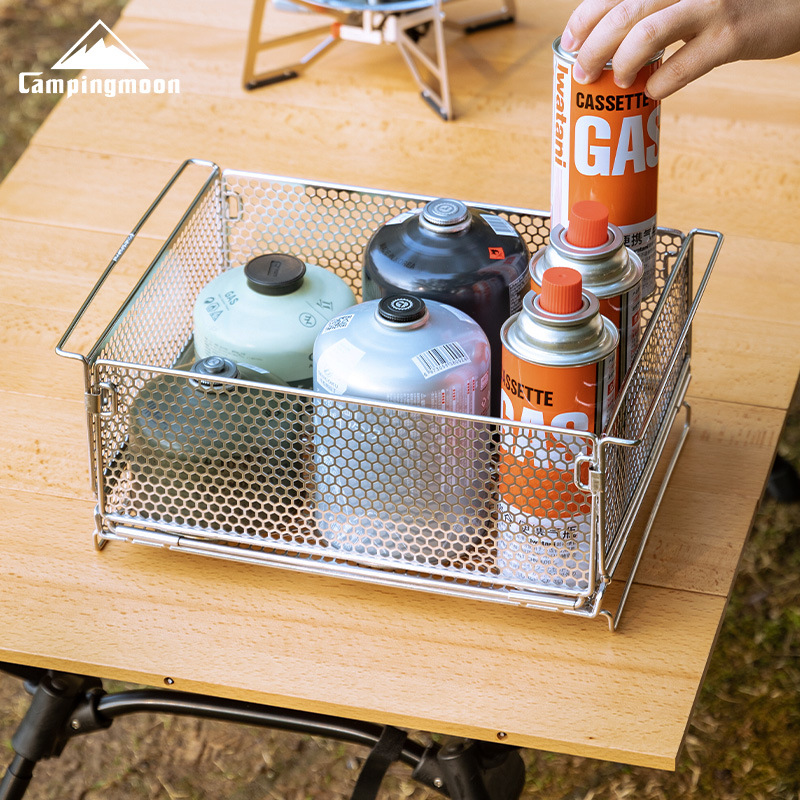 وحدة طاولة IGT متعددة الوظائف  - مراجعة Camping Cooking Basket وسعره