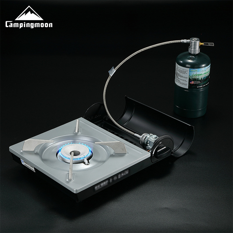CAMPINGMOON Z59-CB مستلزمات ال - مراجعة Camping Cooking Gas Stove وسعره