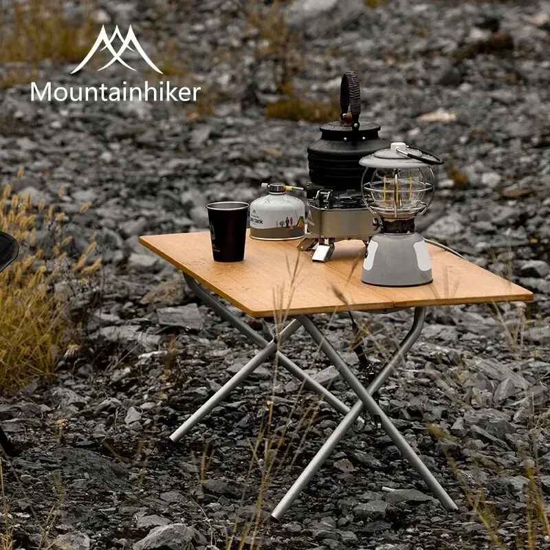 طاولة قابلة للطي من الخيزران م - مراجعة Camping Cooking Table وسعره