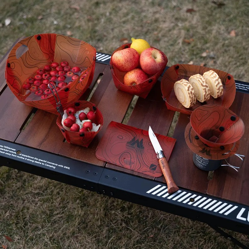 أدوات مائدة للتخييم قابلة للطي - مراجعة Camping Cooking Plate وسعره