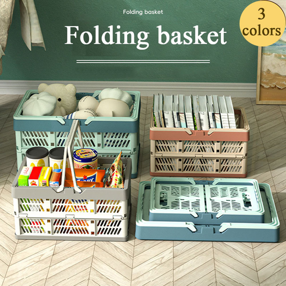 سلة تخزين بلاستيكية قابلة للطي - مراجعة Camping Cooking Basket وسعره