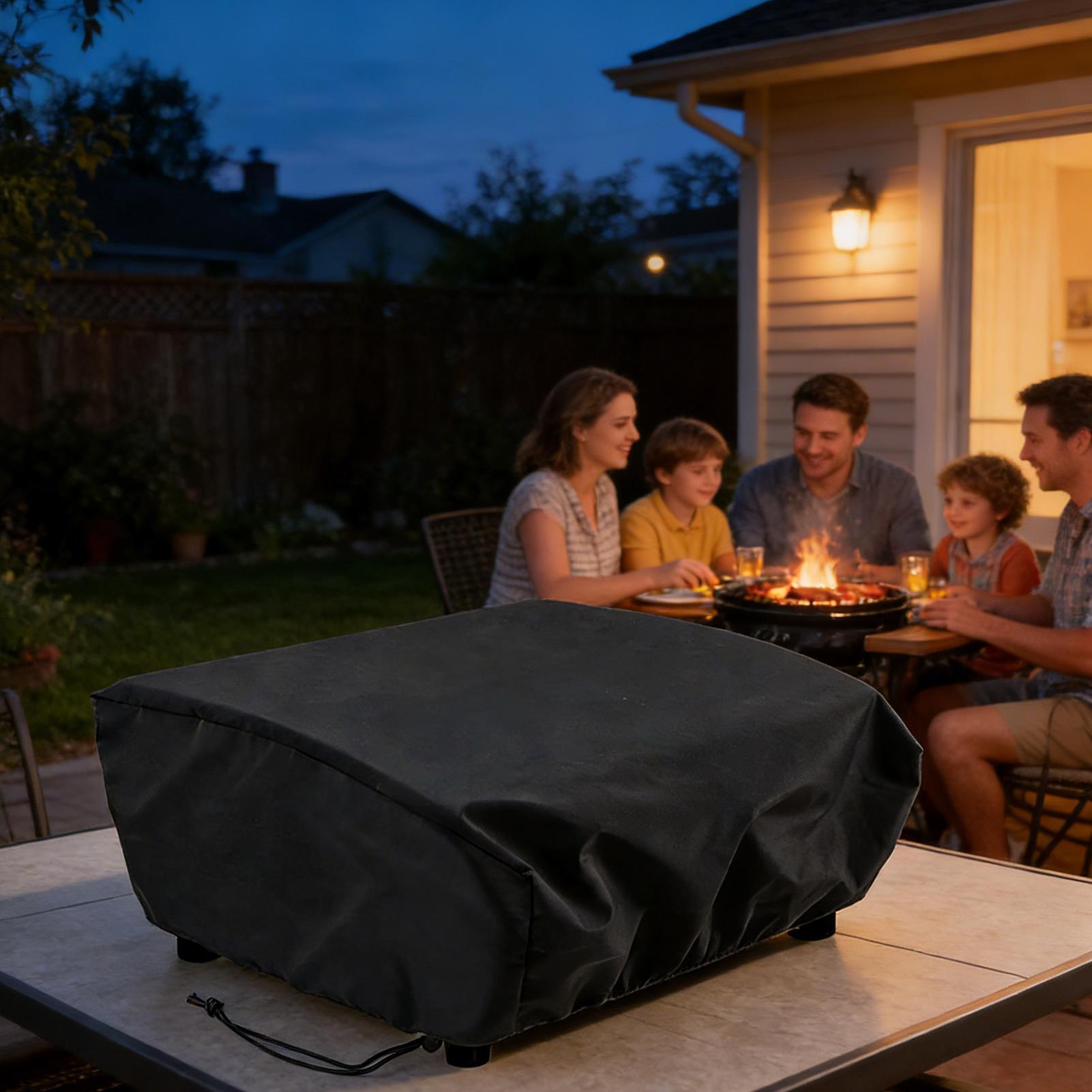 غطاء شواء متين مقاوم للماء، غط - مراجعة Camping Cooking Table وسعره