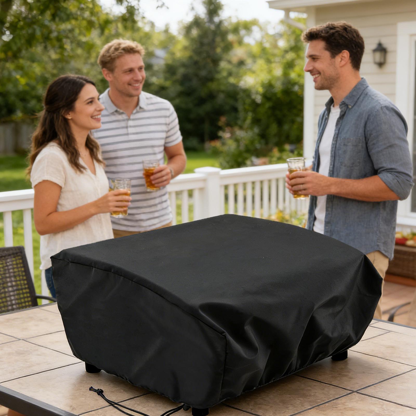 غطاء شواء متين مقاوم للماء، غط - مراجعة Camping Cooking Table وسعره